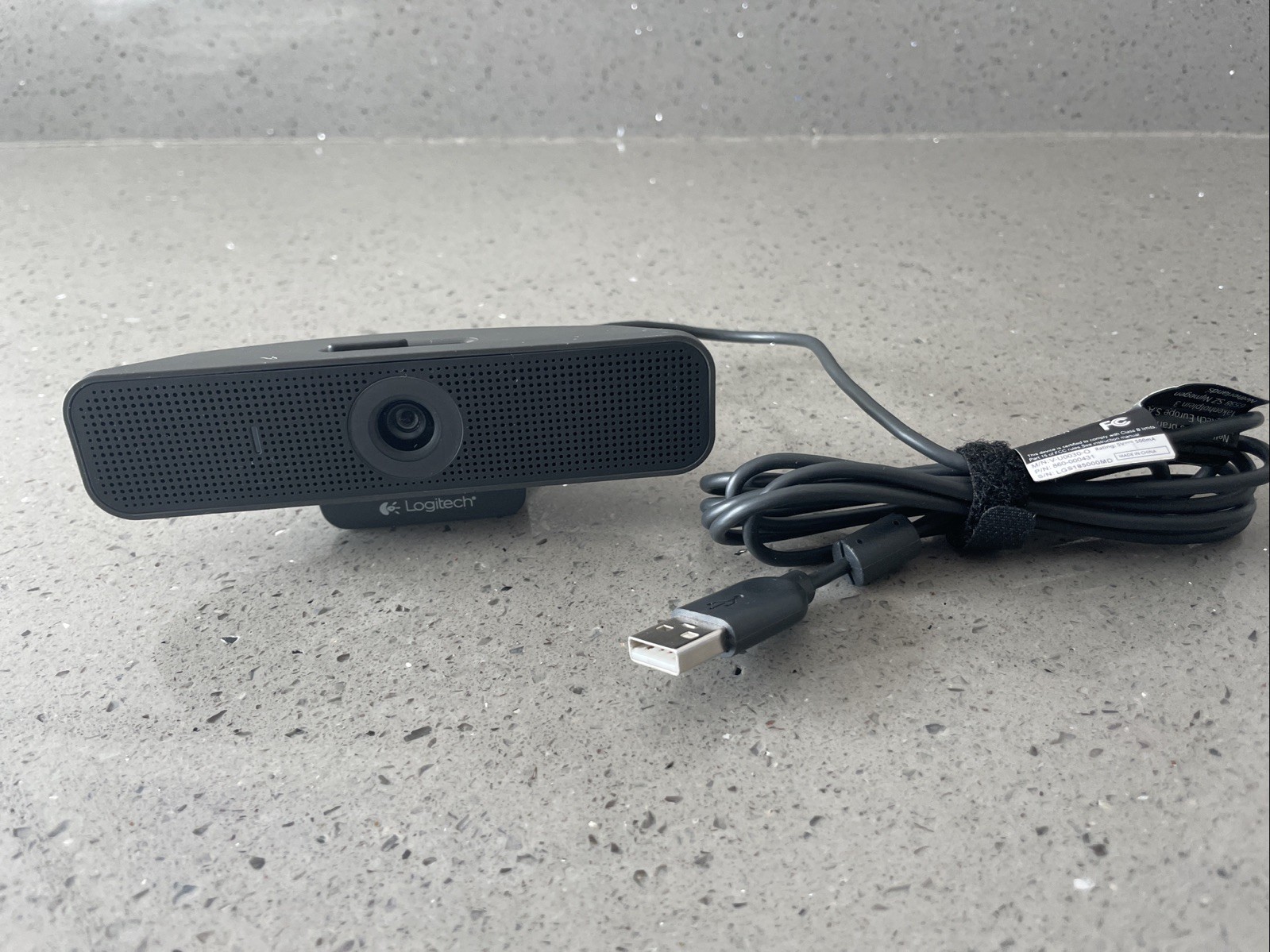 Logitech C925e Webcam USB HD Video Built-In Stereo Mic V-U0030-O tested