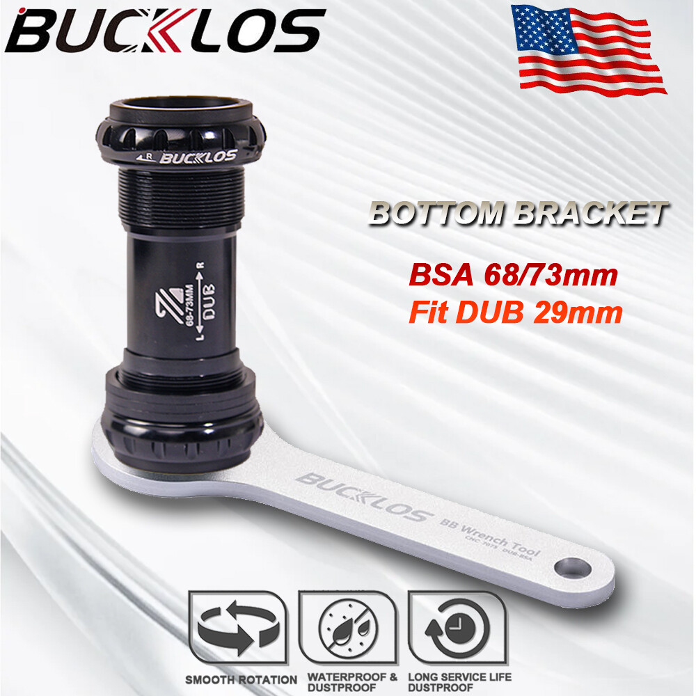 ​BUCKLOS DUB 29mm BB 68/73mm Bottom Bracket BAS Hollow Road MTB Bicycle for SRAM