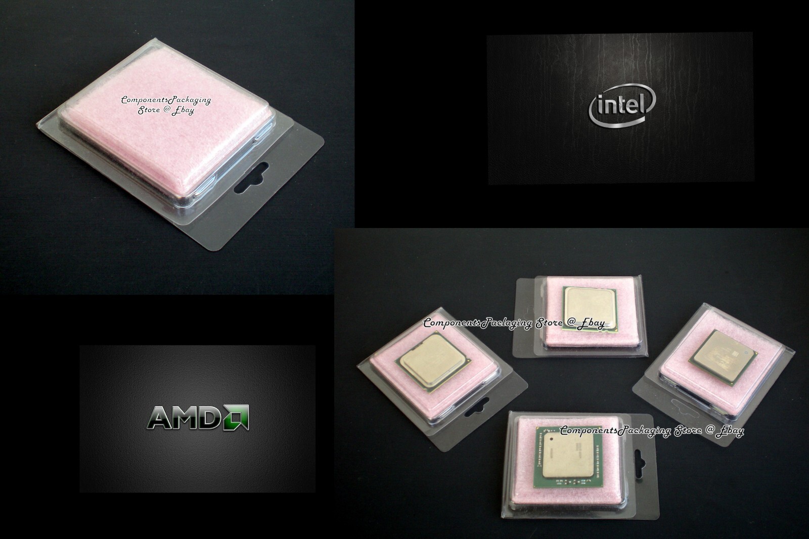25 - Intel Processor-CPU Packing Case for i9 i7 i5 LGA1700 + Anti-Static Foam