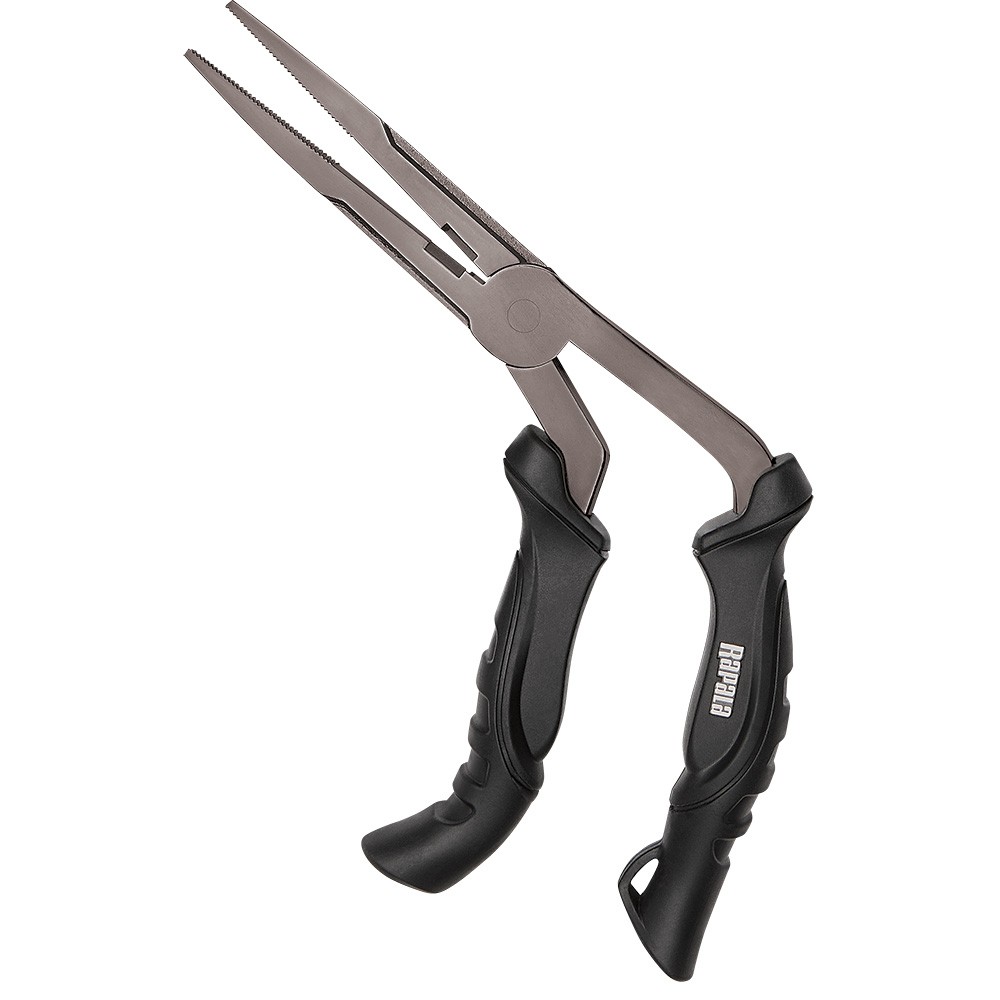 Rapala 9" Super Stainless Steel Angled Pliers RSSSPA9 UPC 022677368290