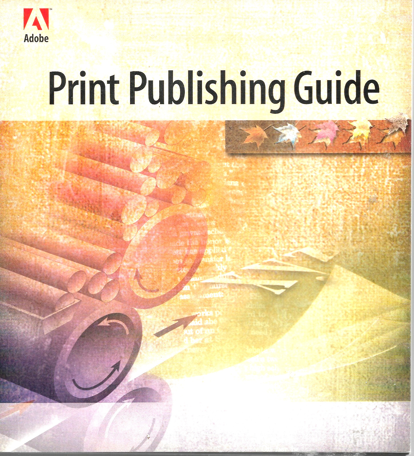 1995 Adobe Print Publishing User Guide Manual Only No Disc Vintage