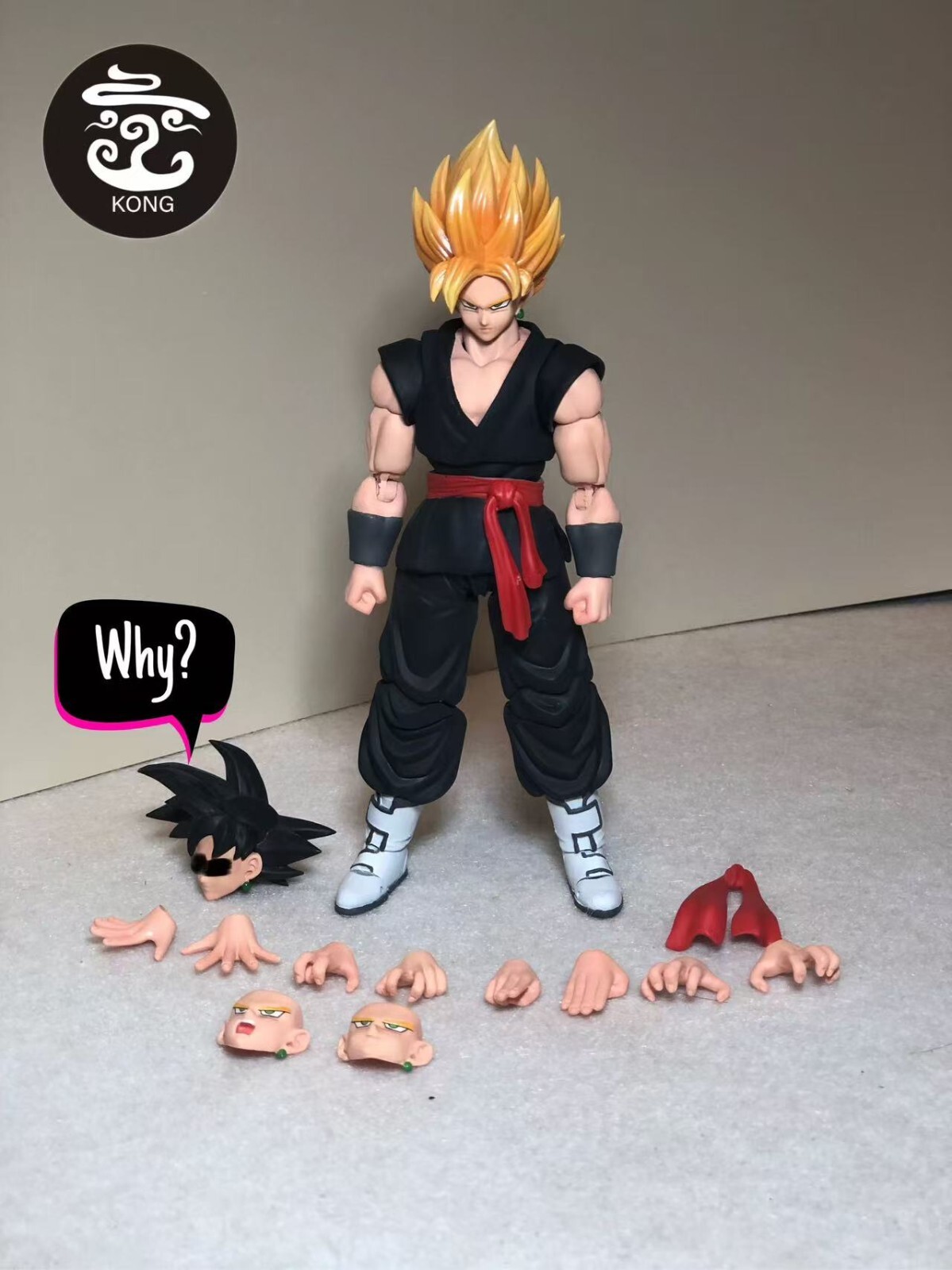 kong studio  1/12 shf goku  Goku Black Zamasu goku  Heroes action figure