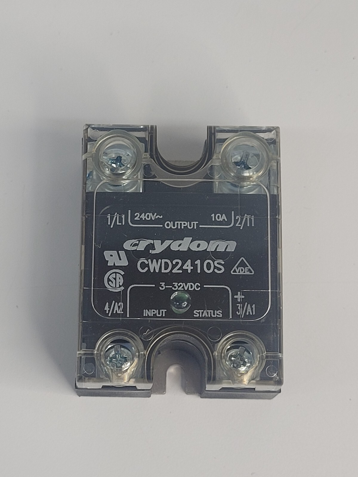CWD2410S CRYDOM SOLID STATE RELAY W/ COVER 3-32V NEW sp4