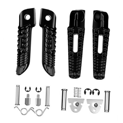 Front Rear Foot Pegs Footrest Fit For Suzuki GSXR GSX-R 600 750 1000 2005-2020