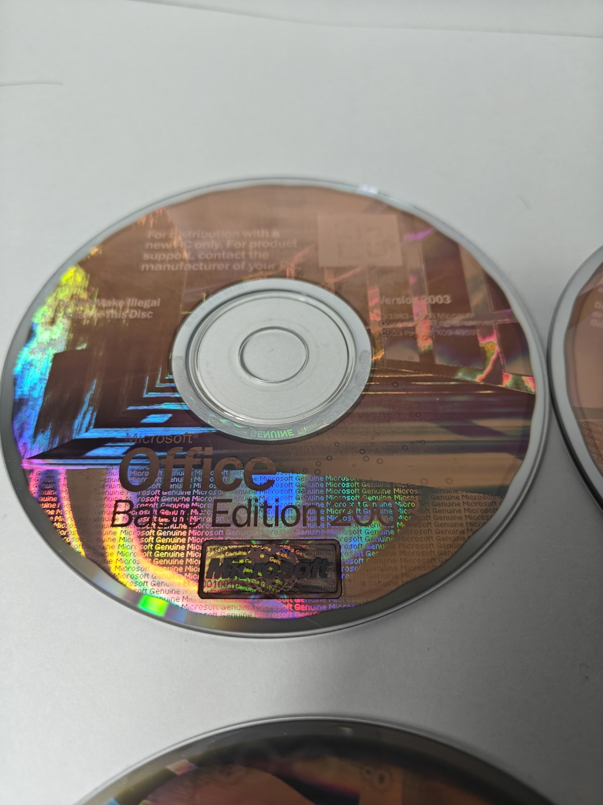 Microsoft Software Lot - Windows XP Professional Disc & Mixed Office Disc Bundle