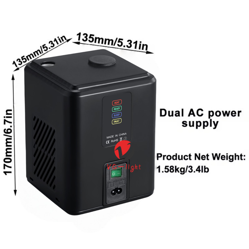 4PC Stage Cold Spark Machine Party Wedding 350W Mini Fireworks Effect Machine