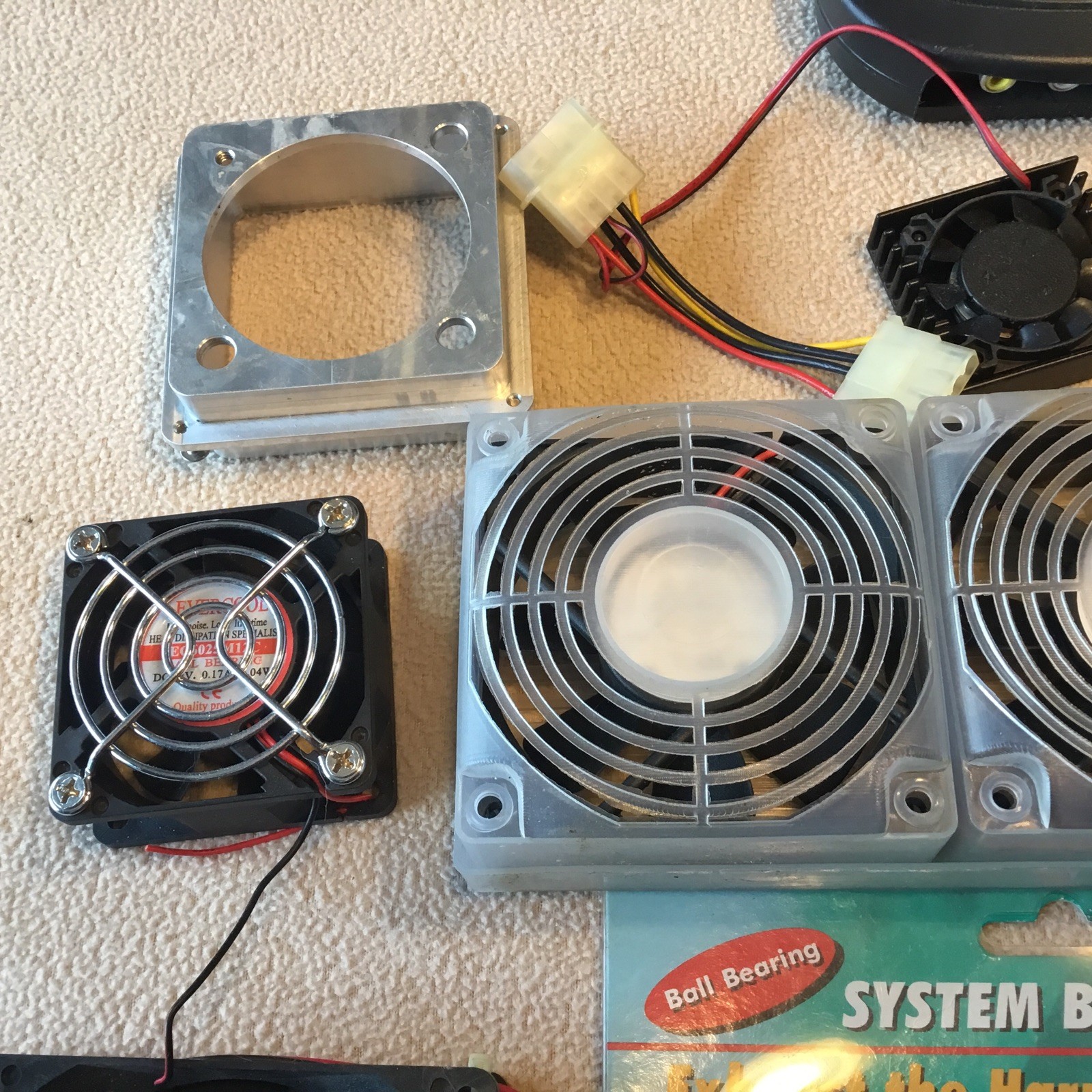 VTG PC Computer Items Fans - Card Reader - Blowers- Plus.