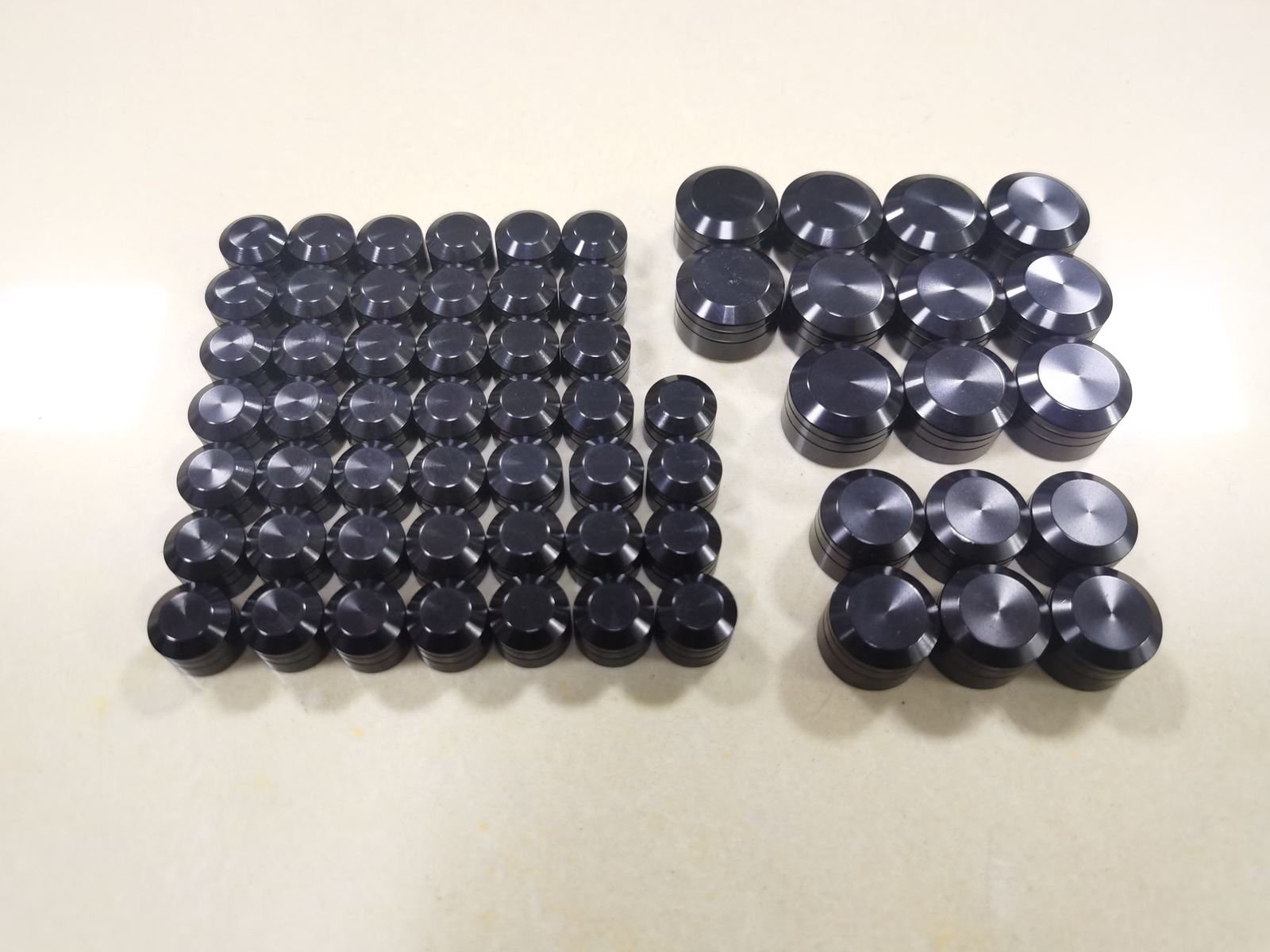 61PCS Engine Bolt Caps Cover Black For Harley 99-06 Road Electra Glide EFI FLHTI