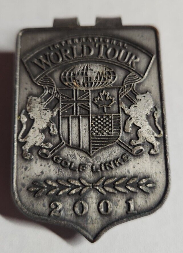 International World Tour Golf Links 2001 Pro Clip #20977 PGSA Money Clip