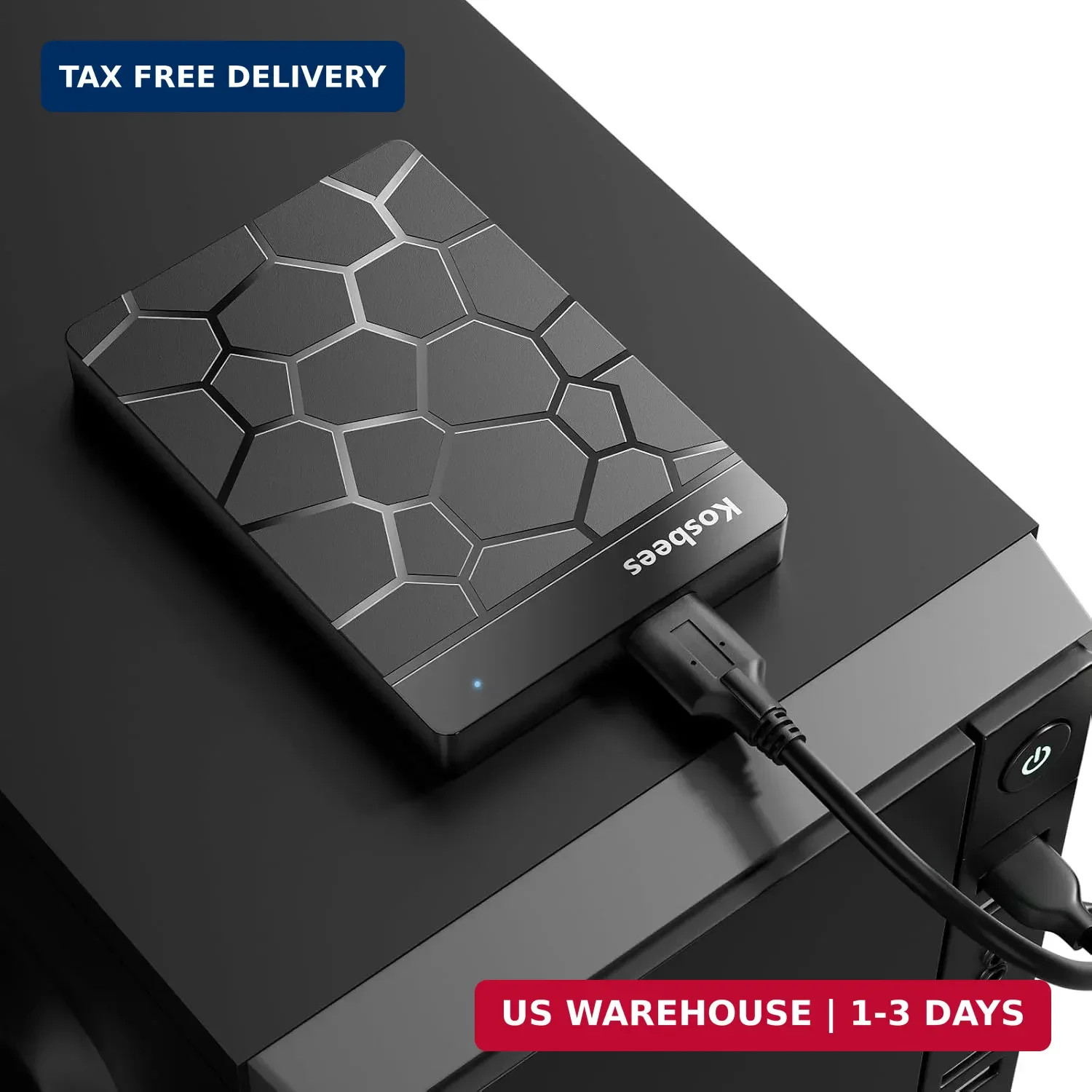 500GB External Hard Drive for Windows & Mac