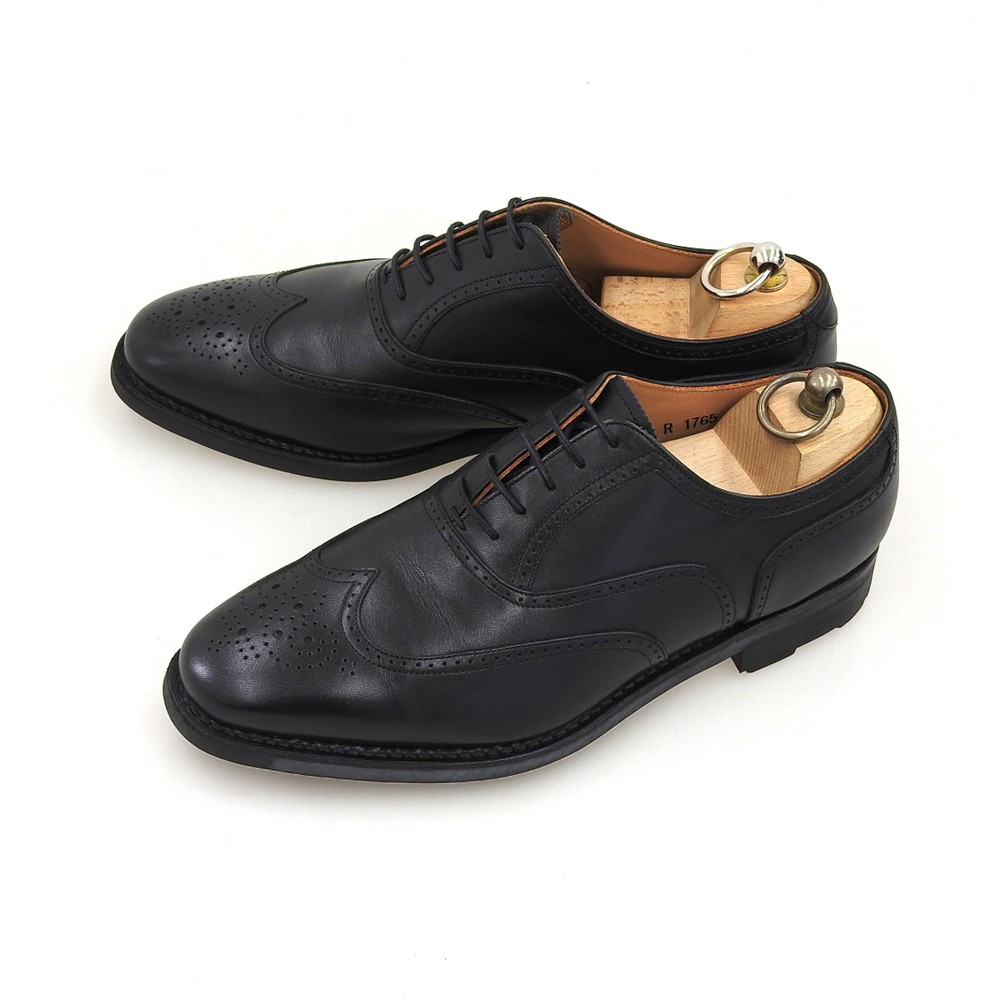 Scotch Grain R1765 shine or rain full brogue wingtip black size 25 SCOTCH GRAIN