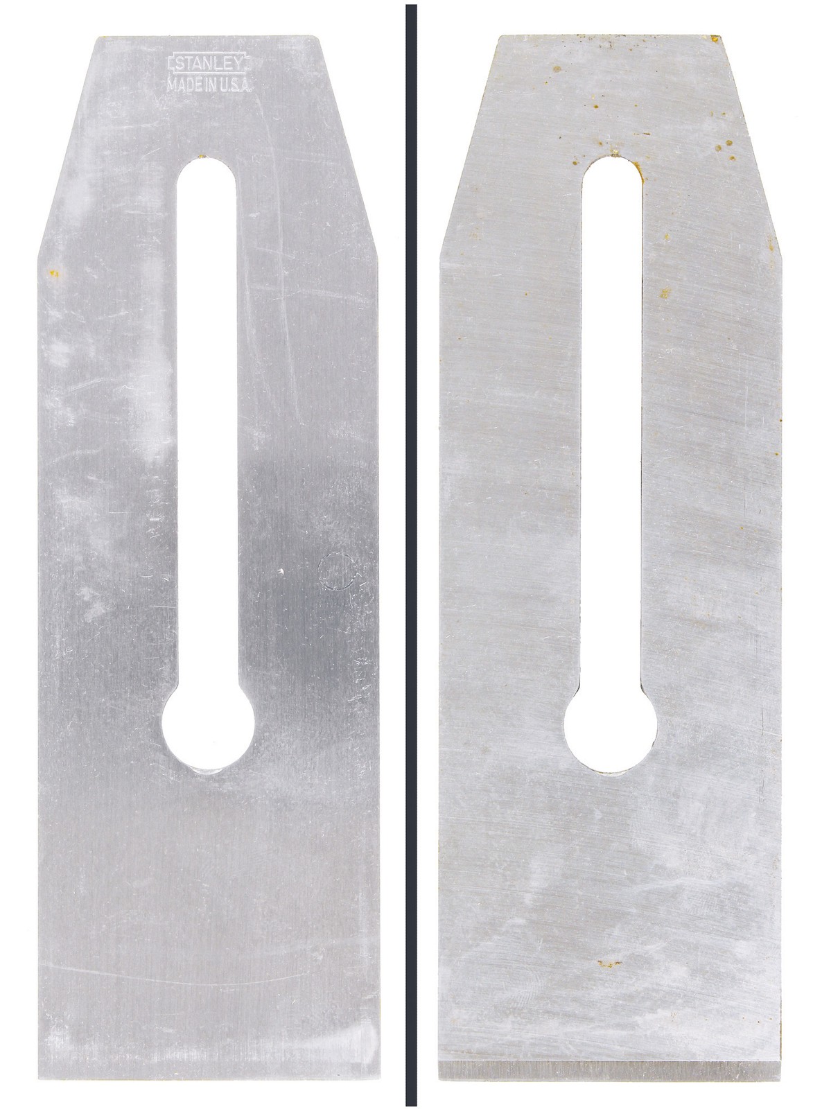 Founder's Grade Iron for Stanley 8, 608, Etc. - Notched Rectangle- mjdtoolparts