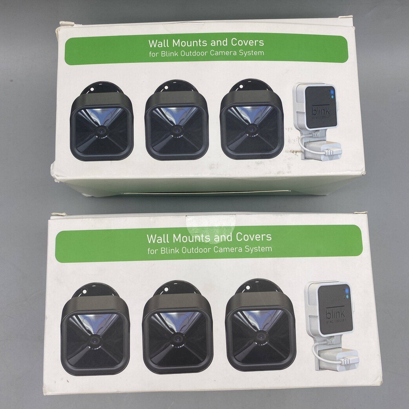 Wall Mounts & Covers FOR Blink Outdoor Camera Surveillance 2-Boxes *READ NOTES