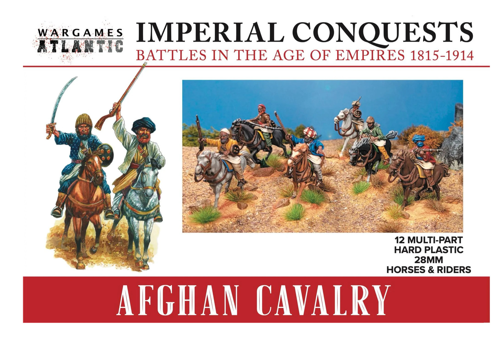 Wargames Atlantic - Imperial Conquest: Afghan Cavalry