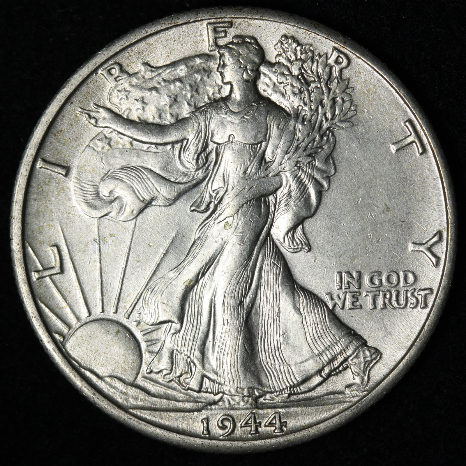1944-D Walking Liberty Silver Half Dollar BU *UNCIRCULATED* MS E333 T