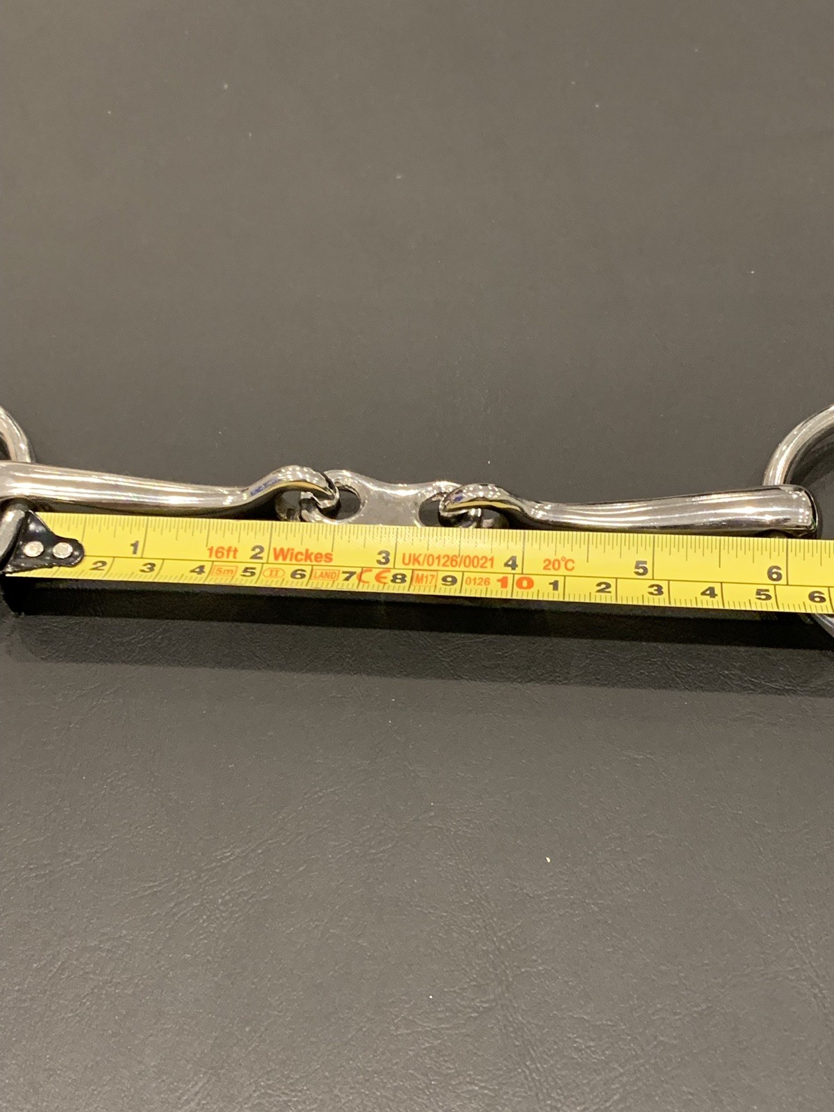 Loose Ring Snaffle Curved Mouth Bit