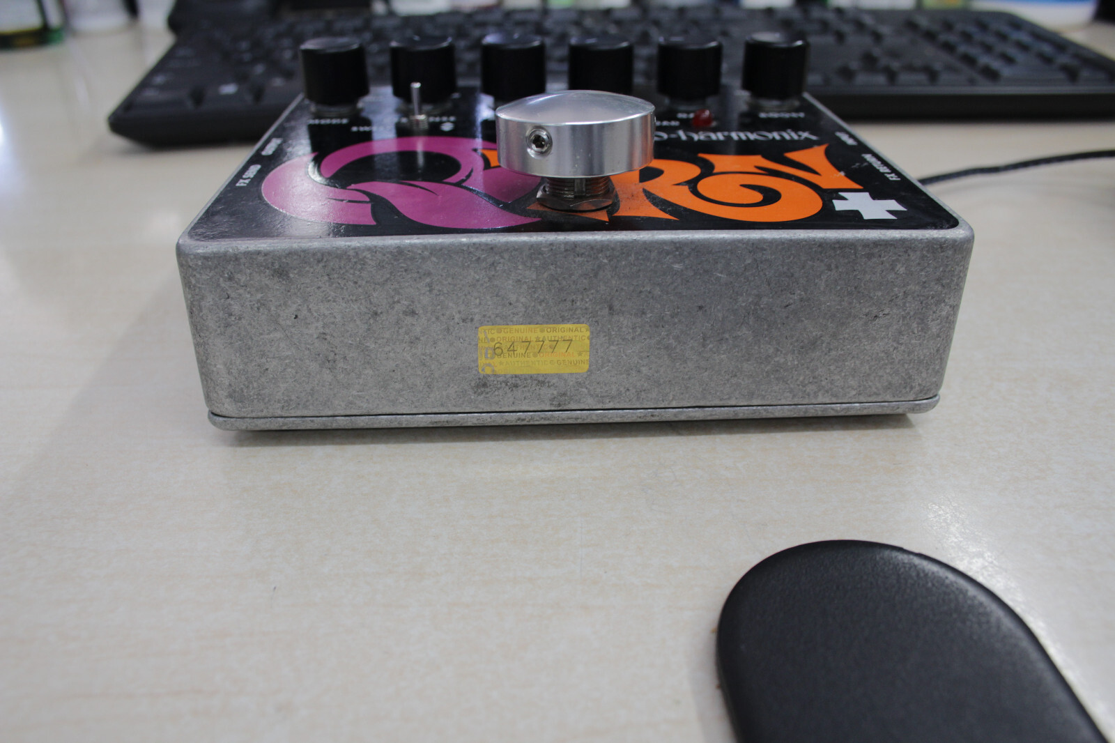 Rare Electro-Harmonix Q-Tron+ Plus Envelope Filter Pedal w/ Power Plug
