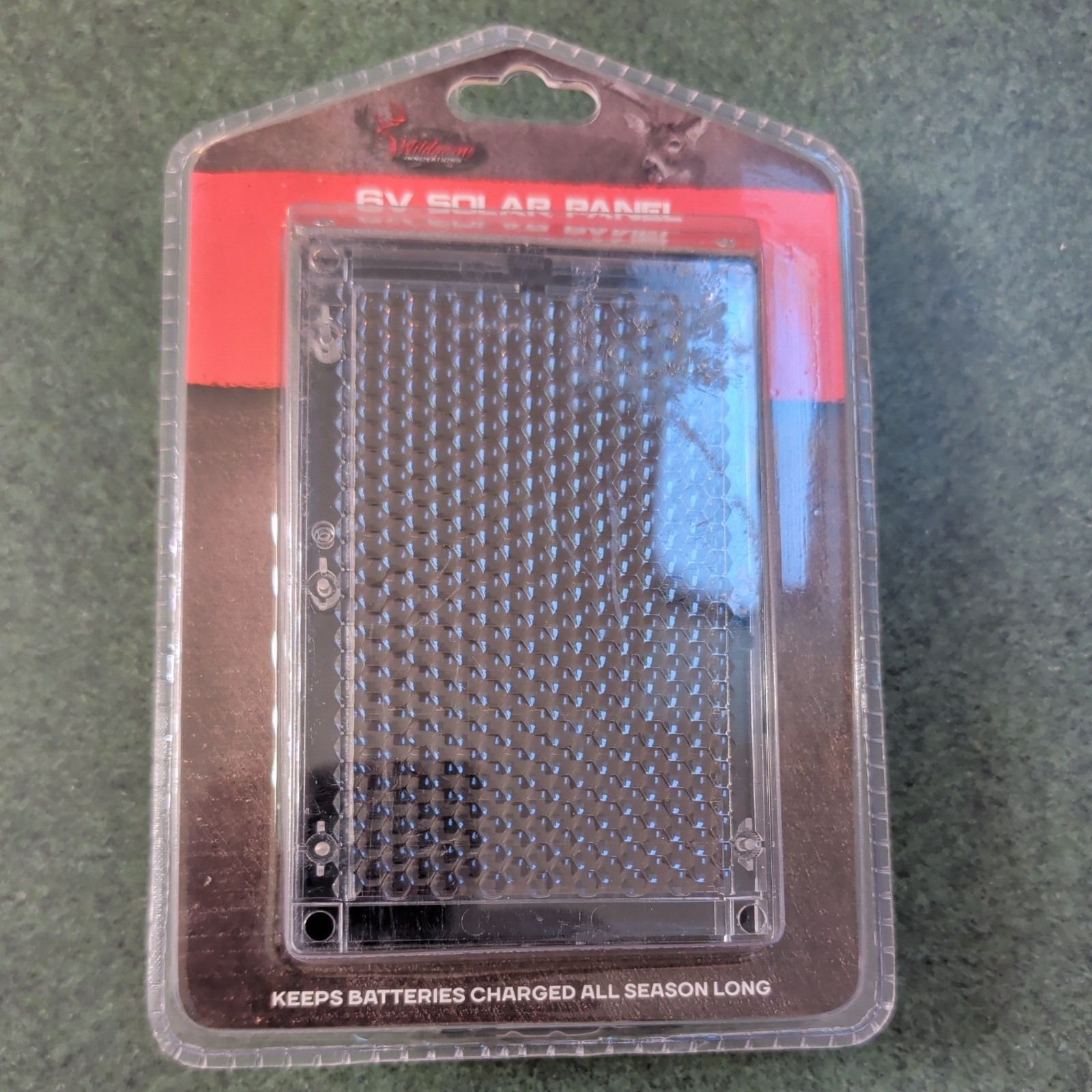 Wildgame Innovations 6V Solar Panel for Deer Feeders 6 Volt SP-6V1: NEW & SEALED
