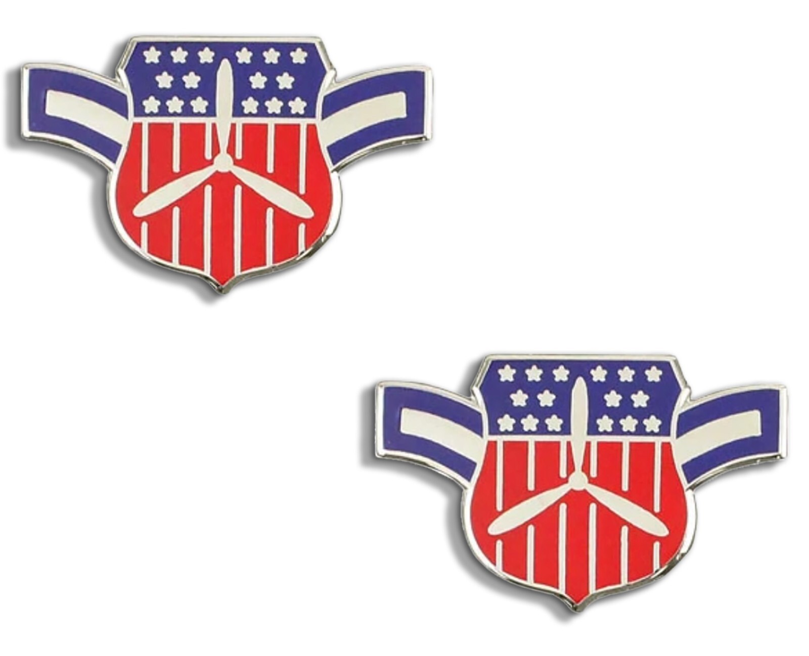Civil Air Patrol Metal Rank Airman (sold in pair)