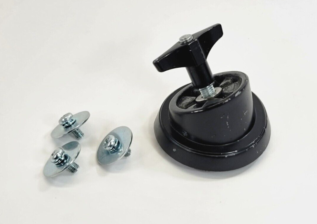 Pearl Bass Drum Spur Mount Shell Bracket and Wing Nut (ONLY) -Black