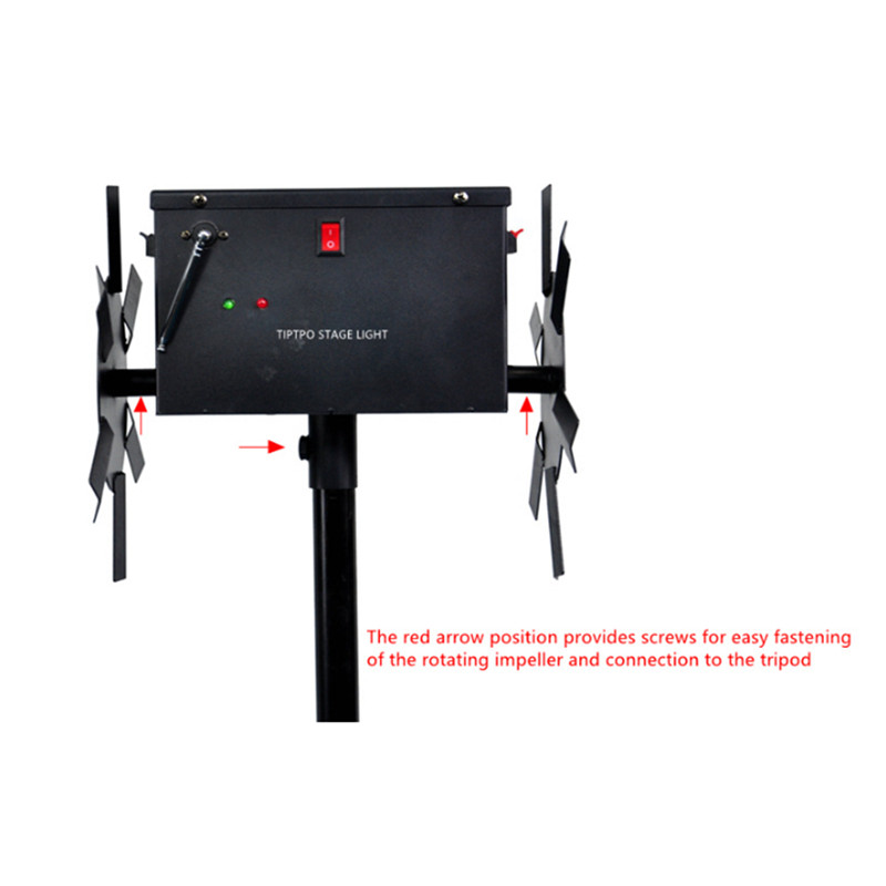 Rotation Cold Spark Firework Machine Sparkler Effect with Stand Wedding Stage