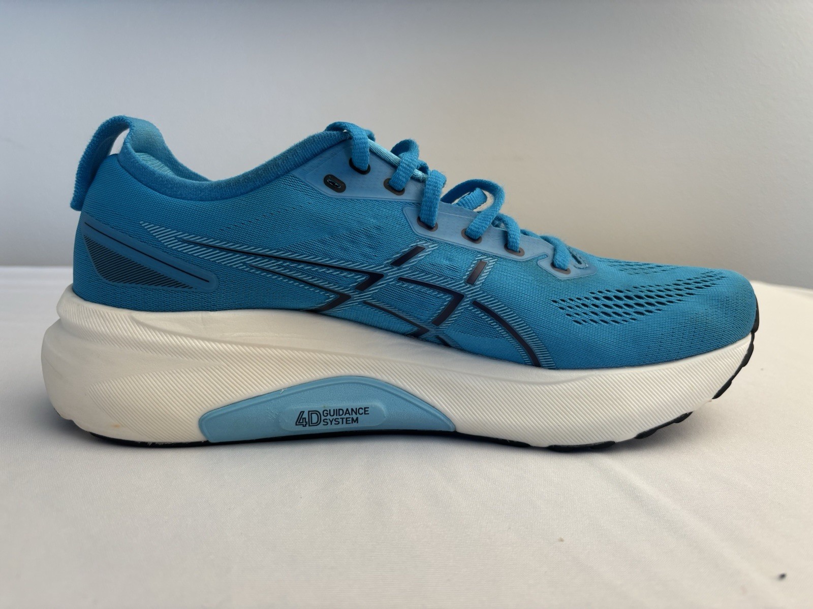 ASICS Gel-Kayano 31 Men's Running Shoes Blue White Mesh Breathable Lace Up