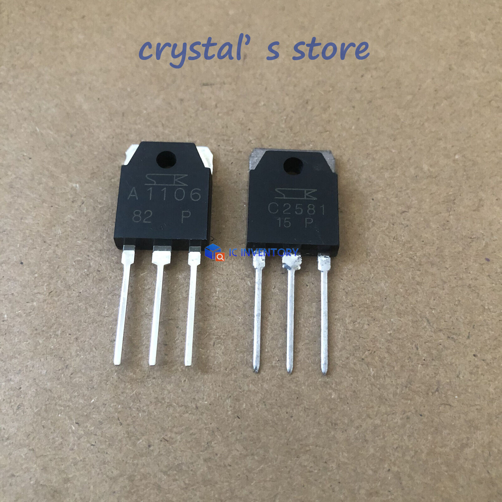 4pairs of 2SA1106 & 2SC2581 SANKEN Transistor A1106 & C2581