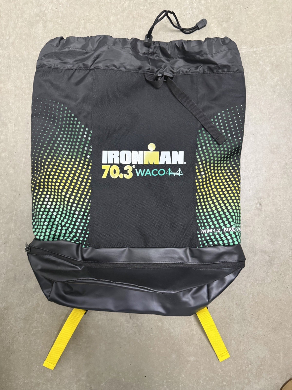 Ironman 70.3 Backpack WACO TEXAS  Triathlon Race Bag Swim Run Bike