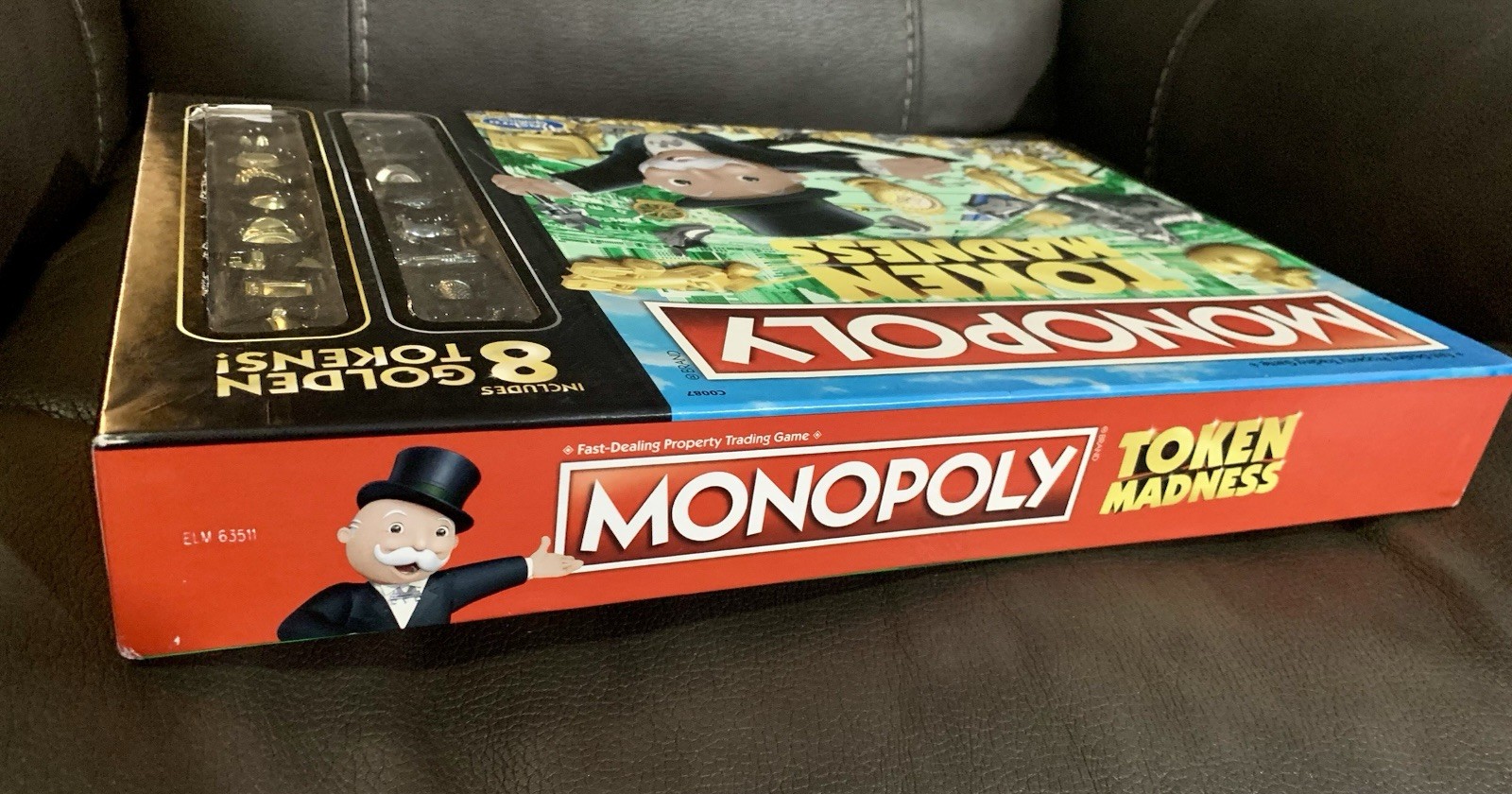Monopoly Token Madness Includes Golden Tokens Complete New Open Box