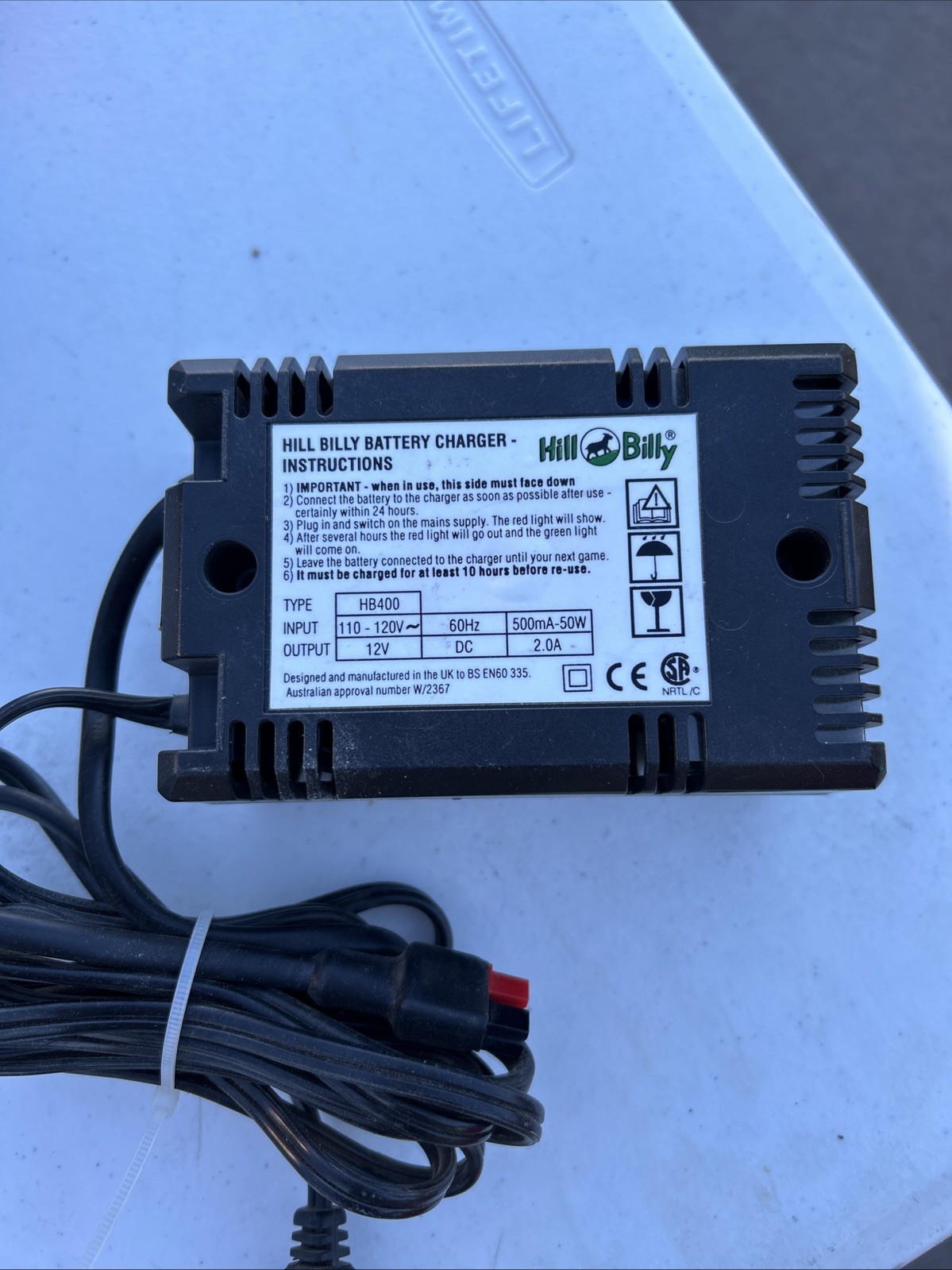 Hill Billy Golf Cart Charger