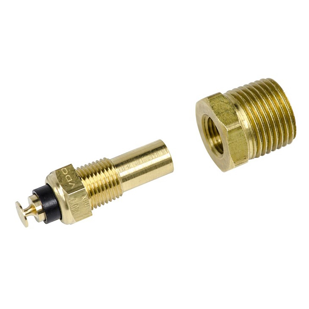 Dakota Digital Temperature Sensor Kit 0-300F 1/8” NPT With Adapters Universal
