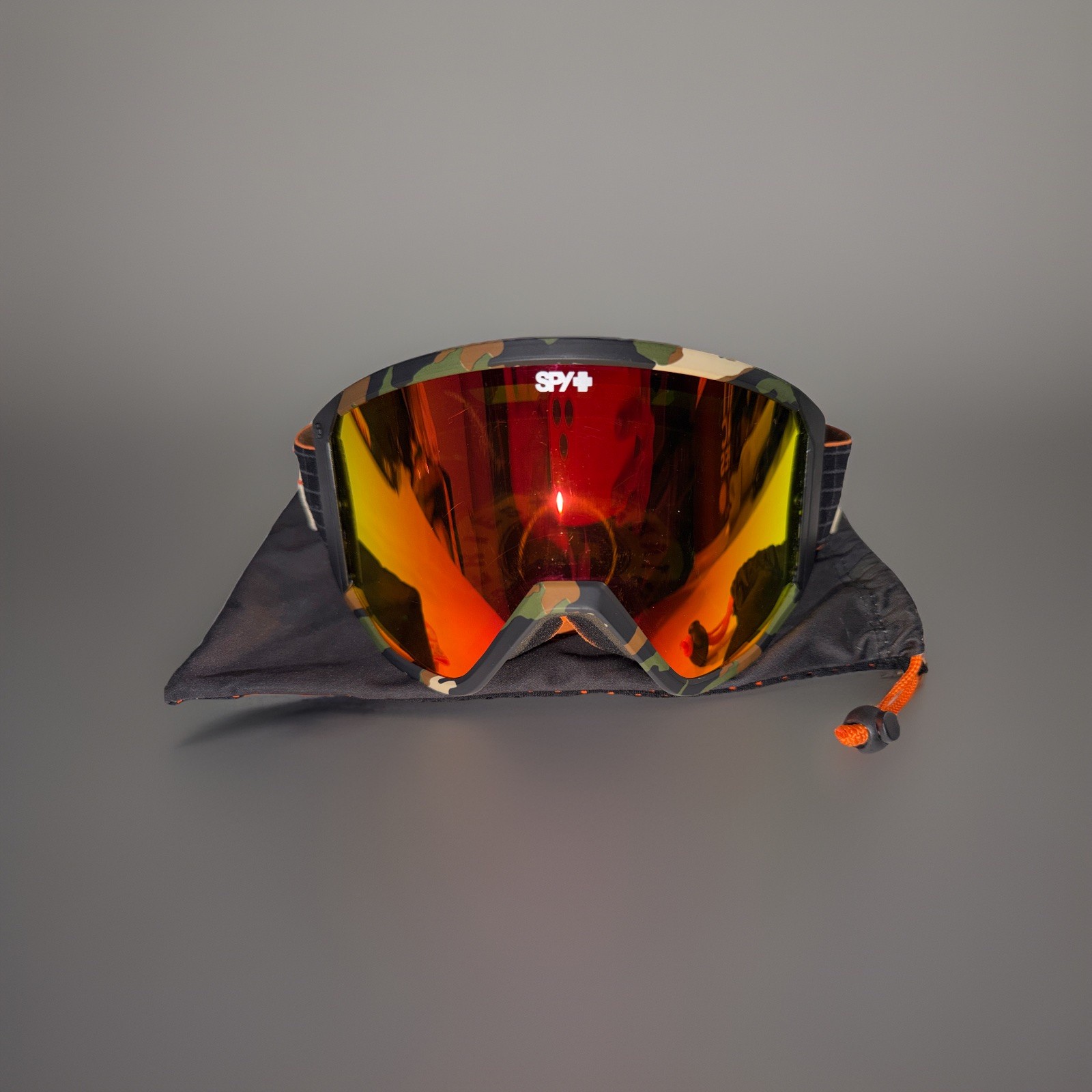 Spy Plus Signature Series Snow Goggles Camo Frame Ski