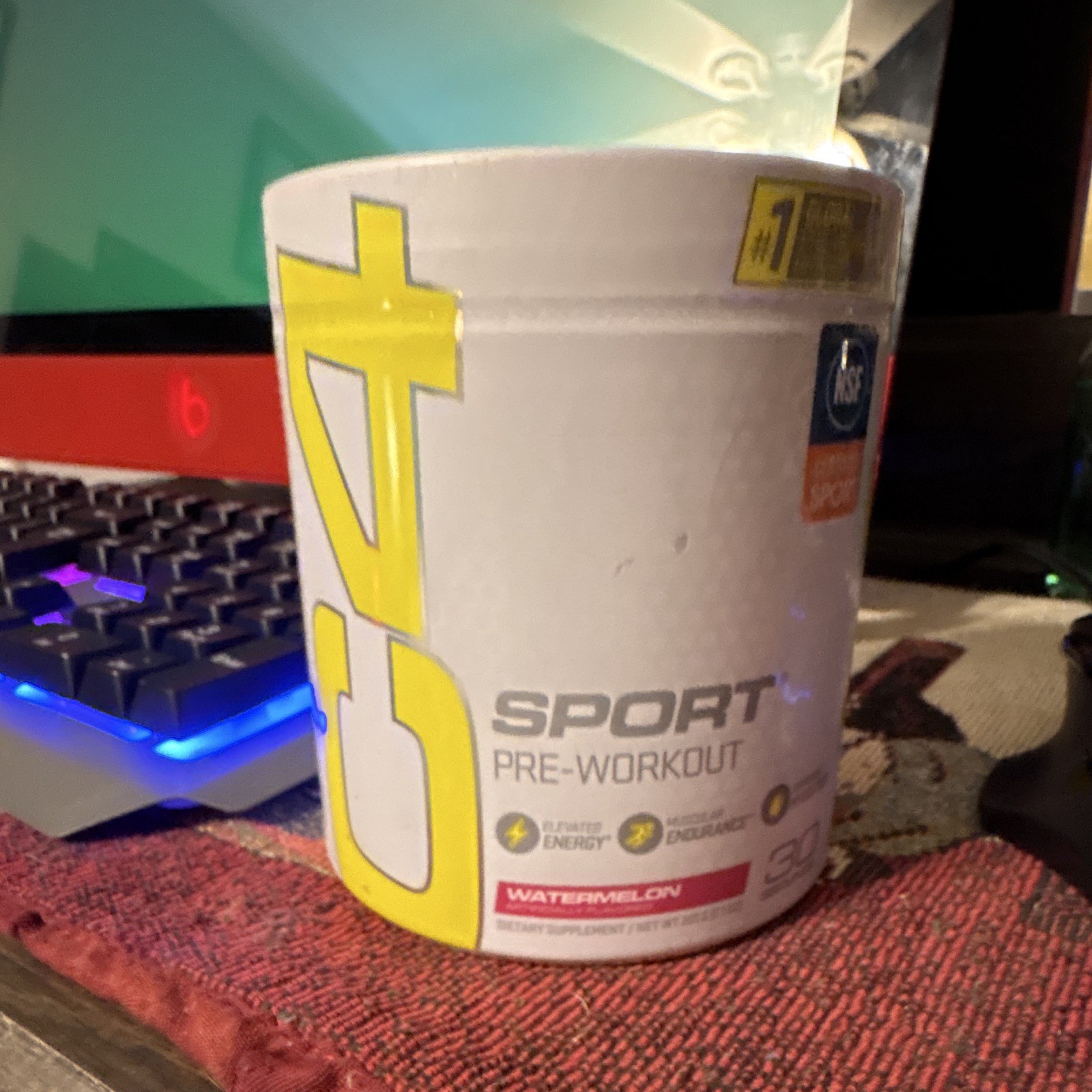 C4 Sport Pre Workout Powder Watermelon - Pre Workout Energy with Creatine + 135m