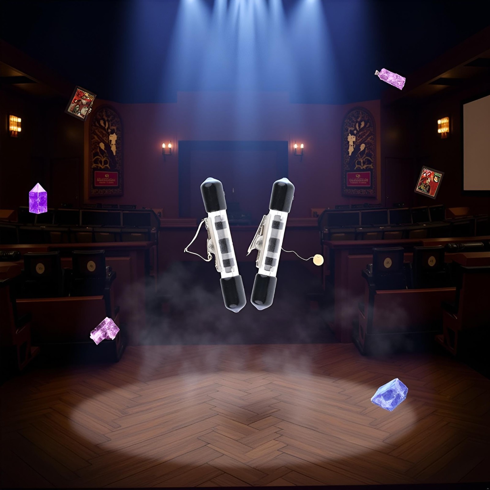 2Pcs Invisible Thread Levitation Magic Trick Prop Street Floating Thread Reel