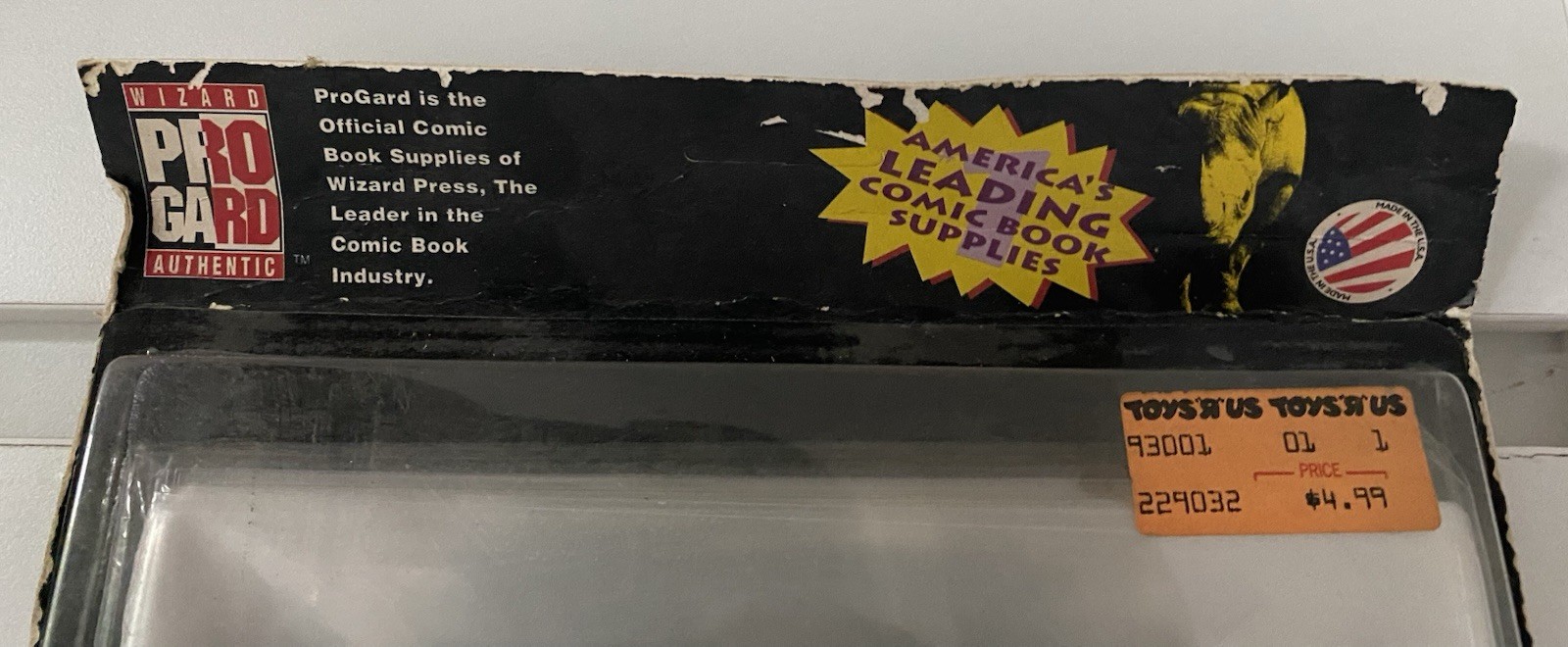 Sealed Progard 100 Super Clear 6 7/8”- 10 1/2” Poly Pro Comic Book Supply Sleeve