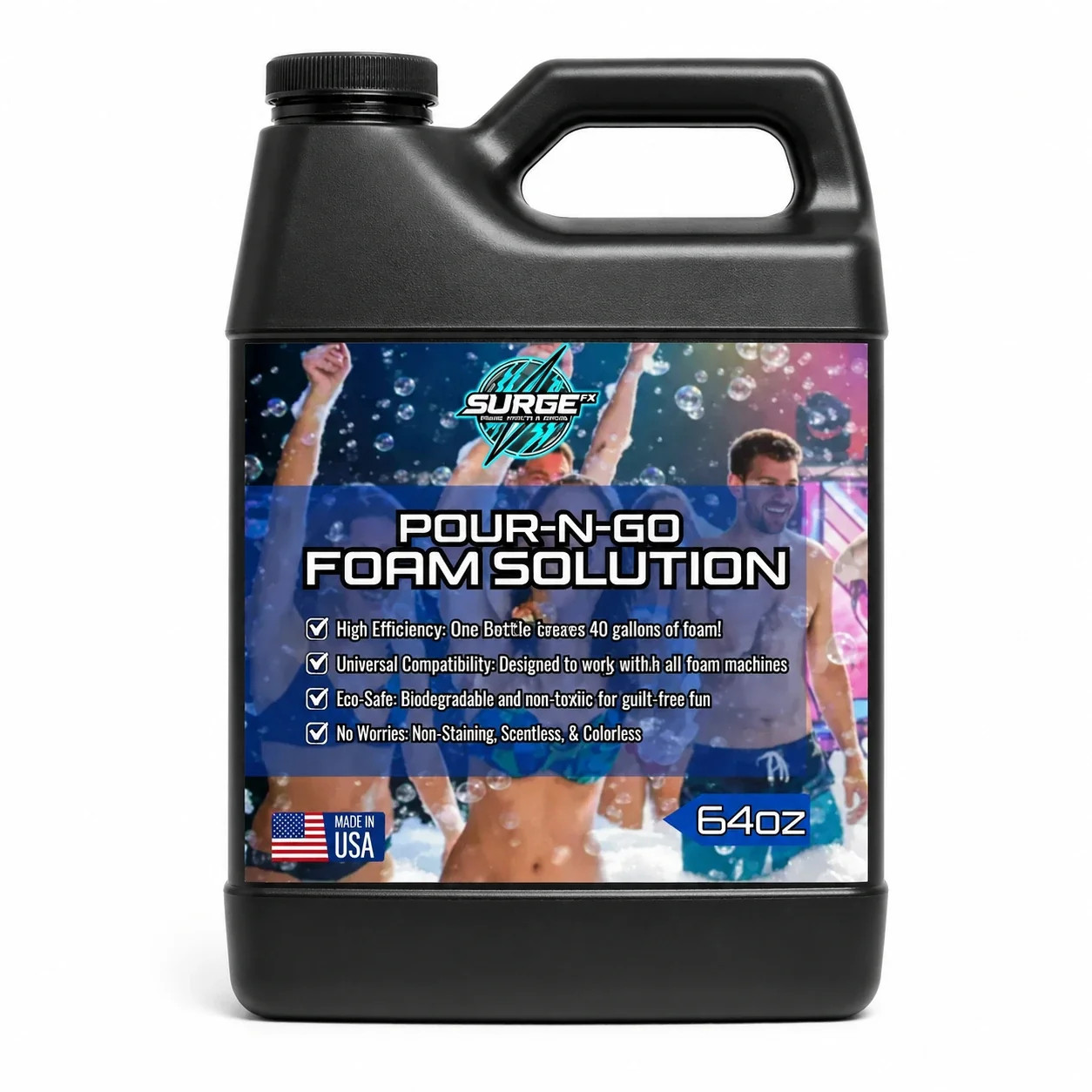 64oz Foam Solution – Pour & Go