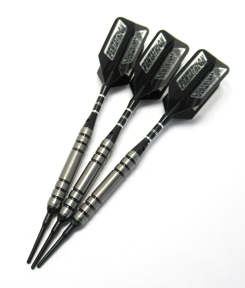 Ruthless EC2 18g Soft Tip Darts 80% Tungsten + Bonus MACH III Darts Tracking