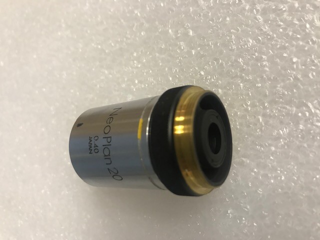 OLYMPUS NEOPLAN 20 / 0.40 MICROSCOPE OBJECTIVE, P/N 200323