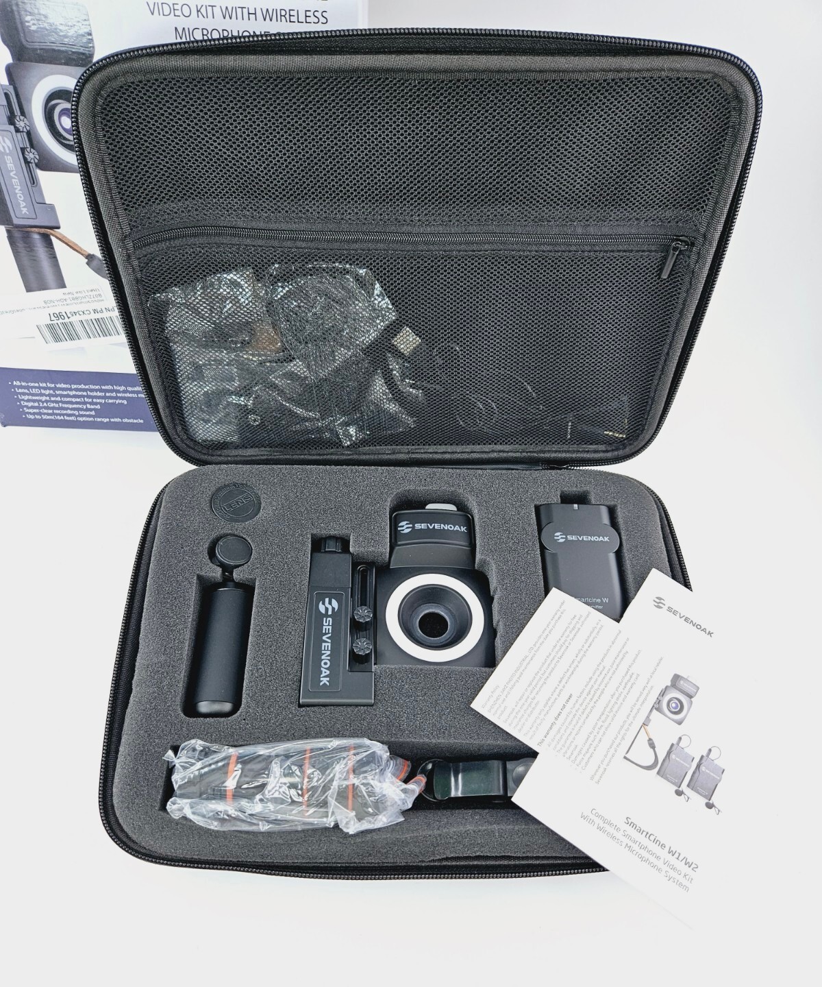 SmartCine Wireless Complete Universal Smartphone Video Kit for iPhone & Android