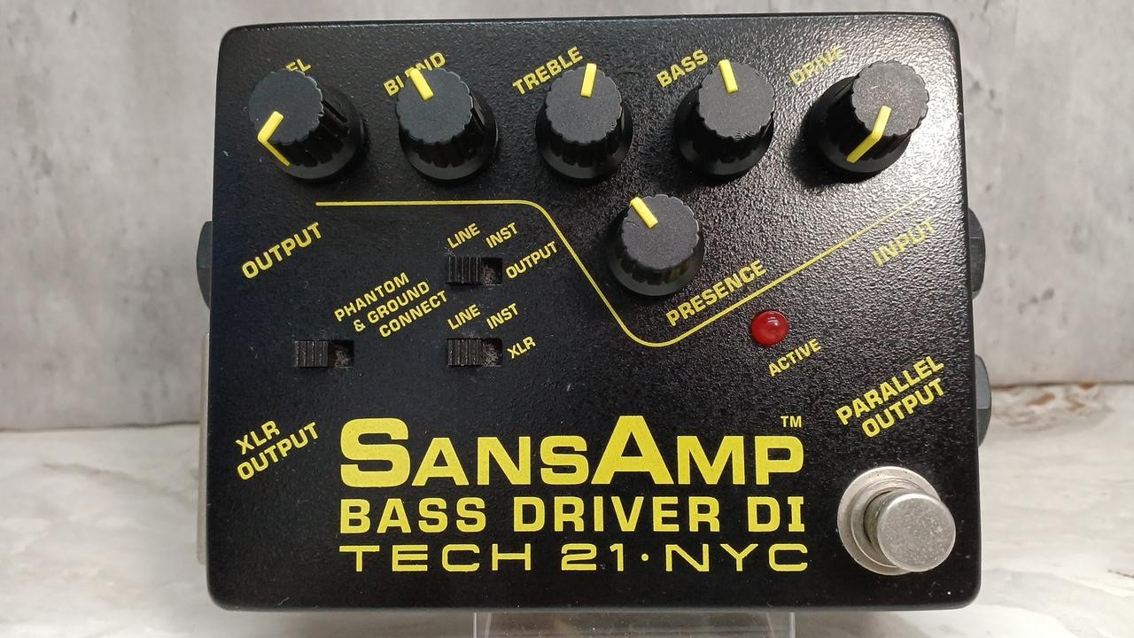 TECH21 SANSAMP BASS DRIVER DI Model