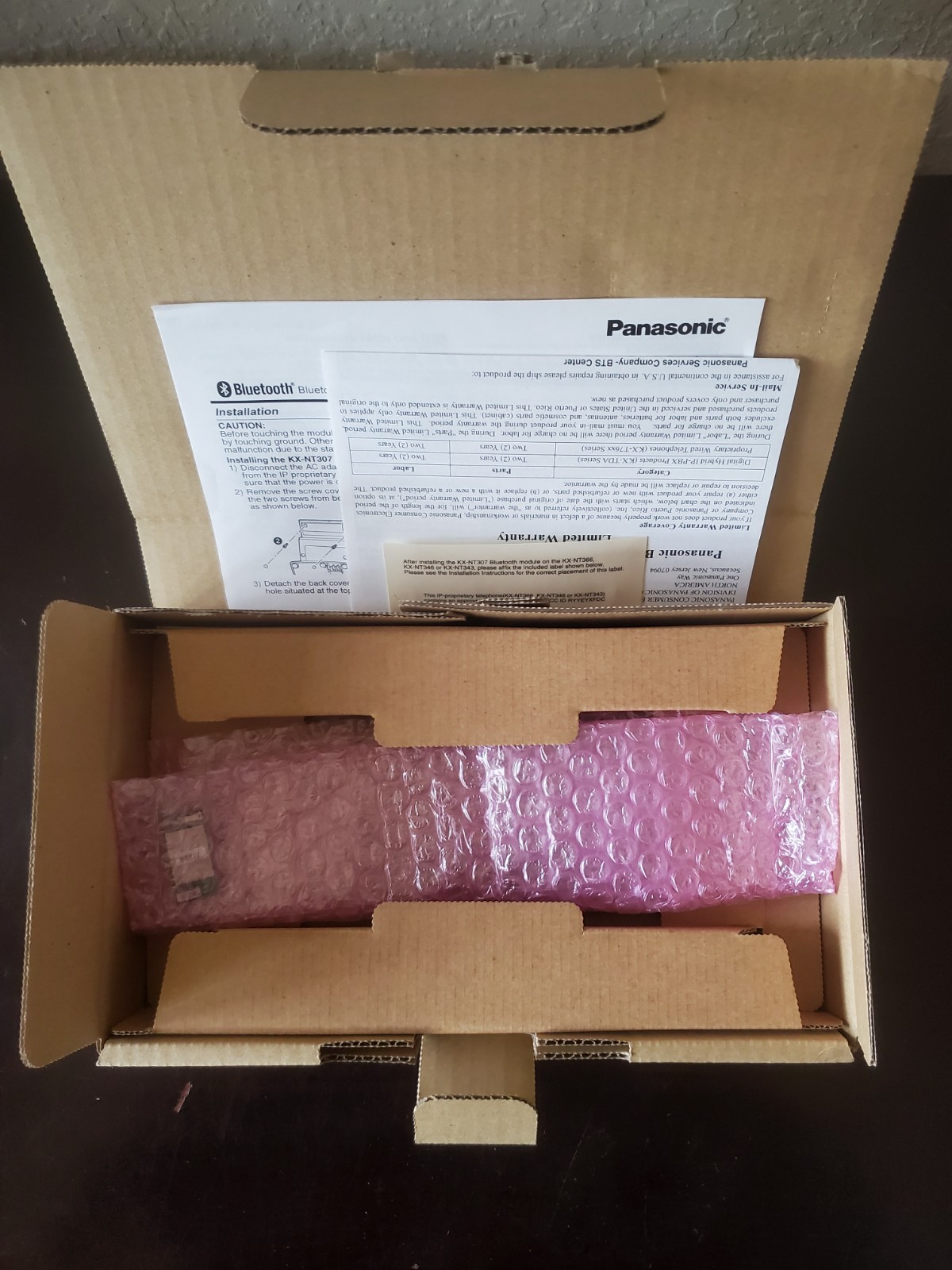 Panasonic KX-NT307 Bluetooth Module *NEW IN BOX*
