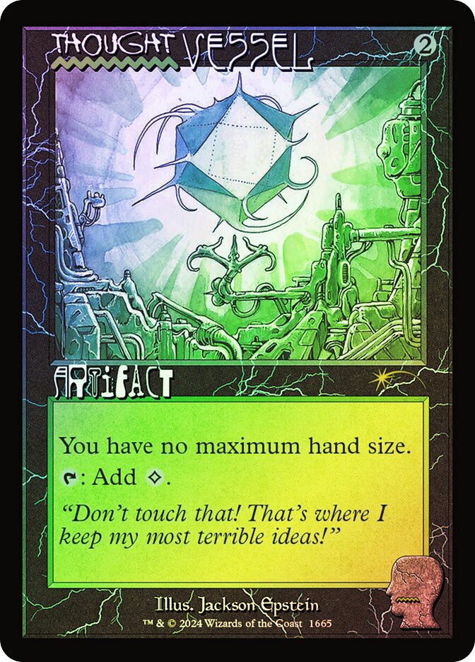 MTG  FOIL Thought Vessel  Full Art - Secret Lair Drop #1665