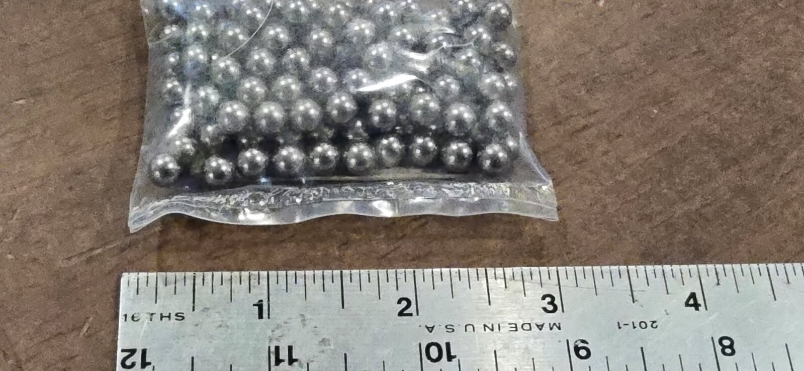 (100) MILITARY STANDARD BEARING BALLS MS19064-7 3110-00-277-0668
