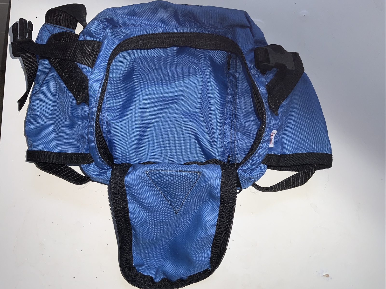 Vintage 80's 90's Blue Alpenlite Gear USA Fanny Pack Waist Pack Ventura