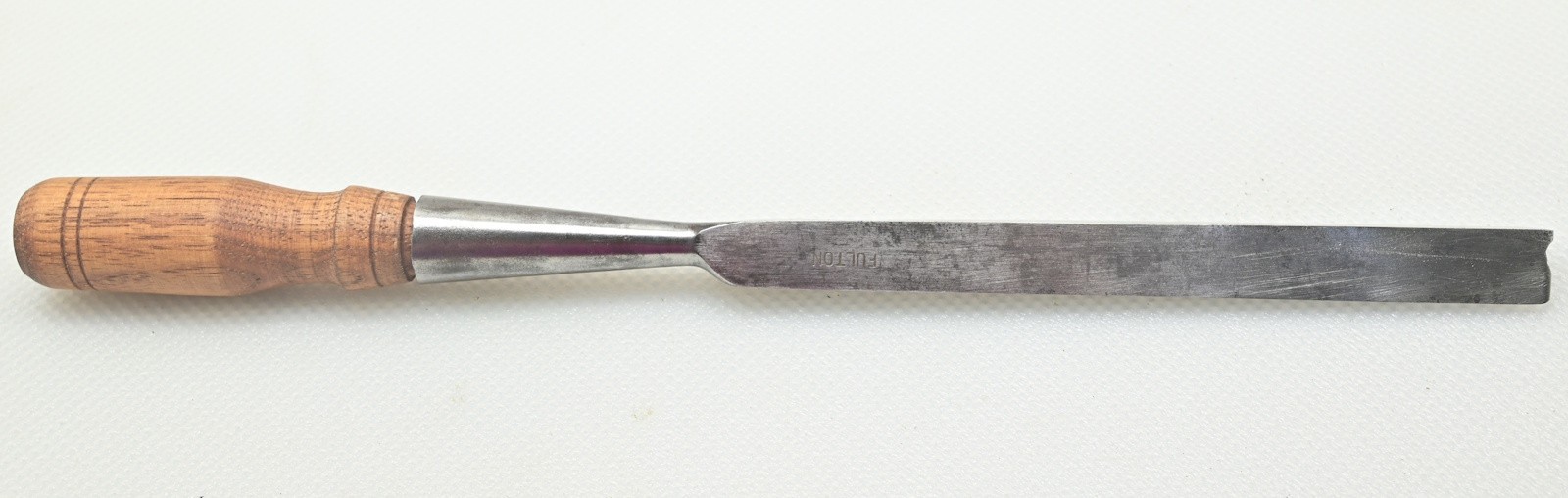Vintage 3/4" Fulton Socket Timber Framing Corner Chisel (INV S112)