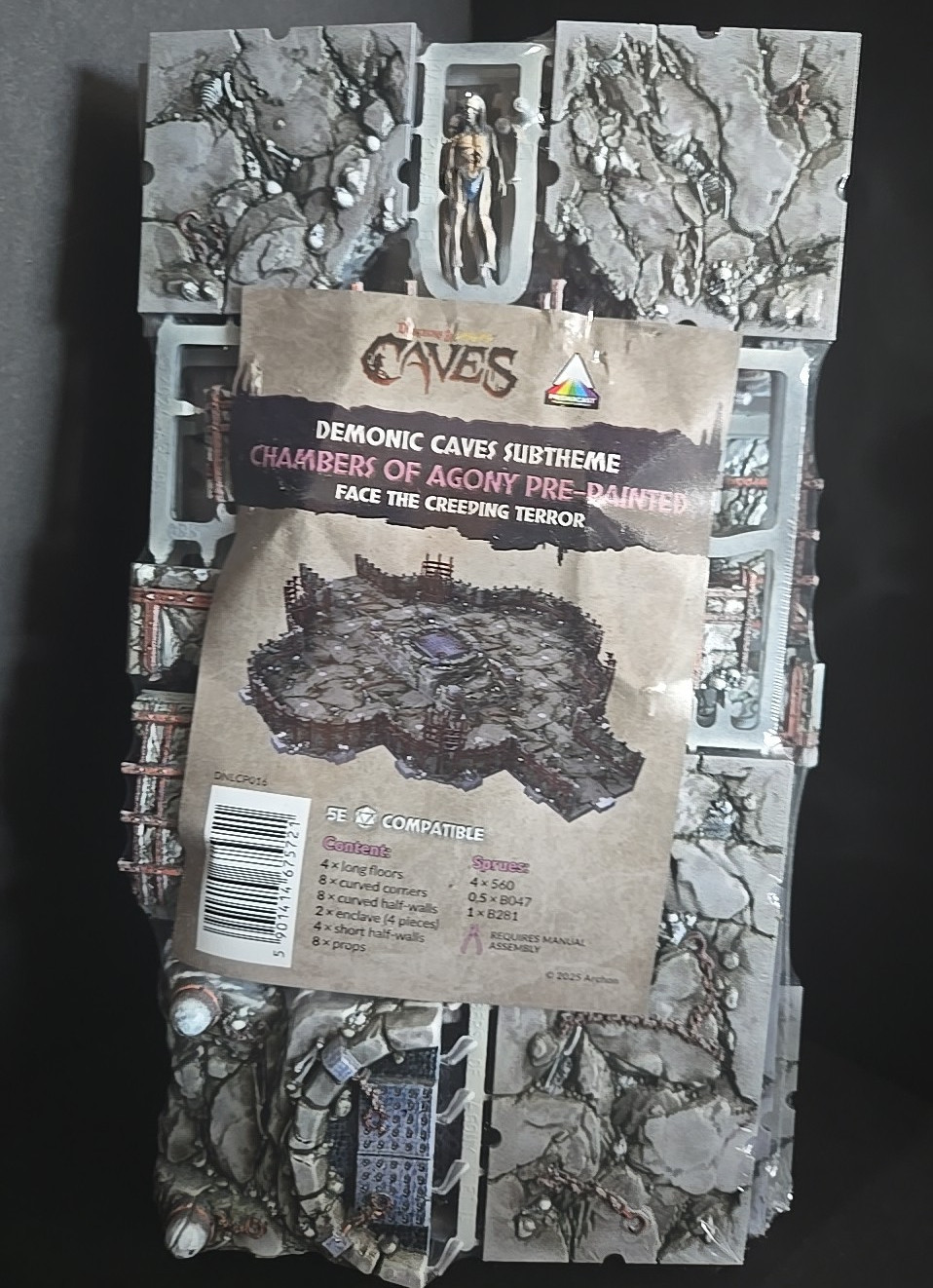 Chamber of Agony Pre-Painted Terrain Caves Dungeons & Lasers Archon Studio