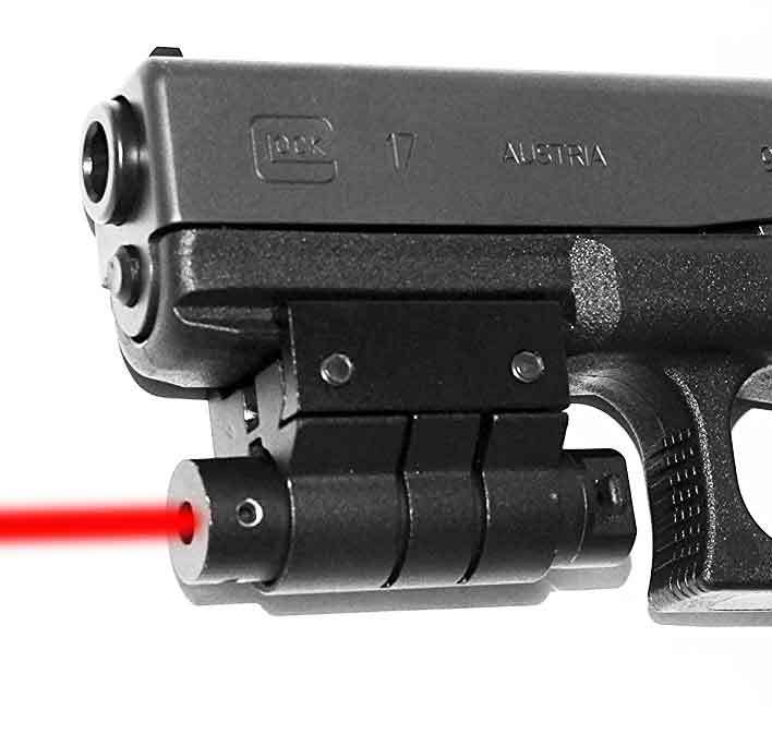 Trinity weaver mounted red dot sight for Ruger security 9 home defense optics.
