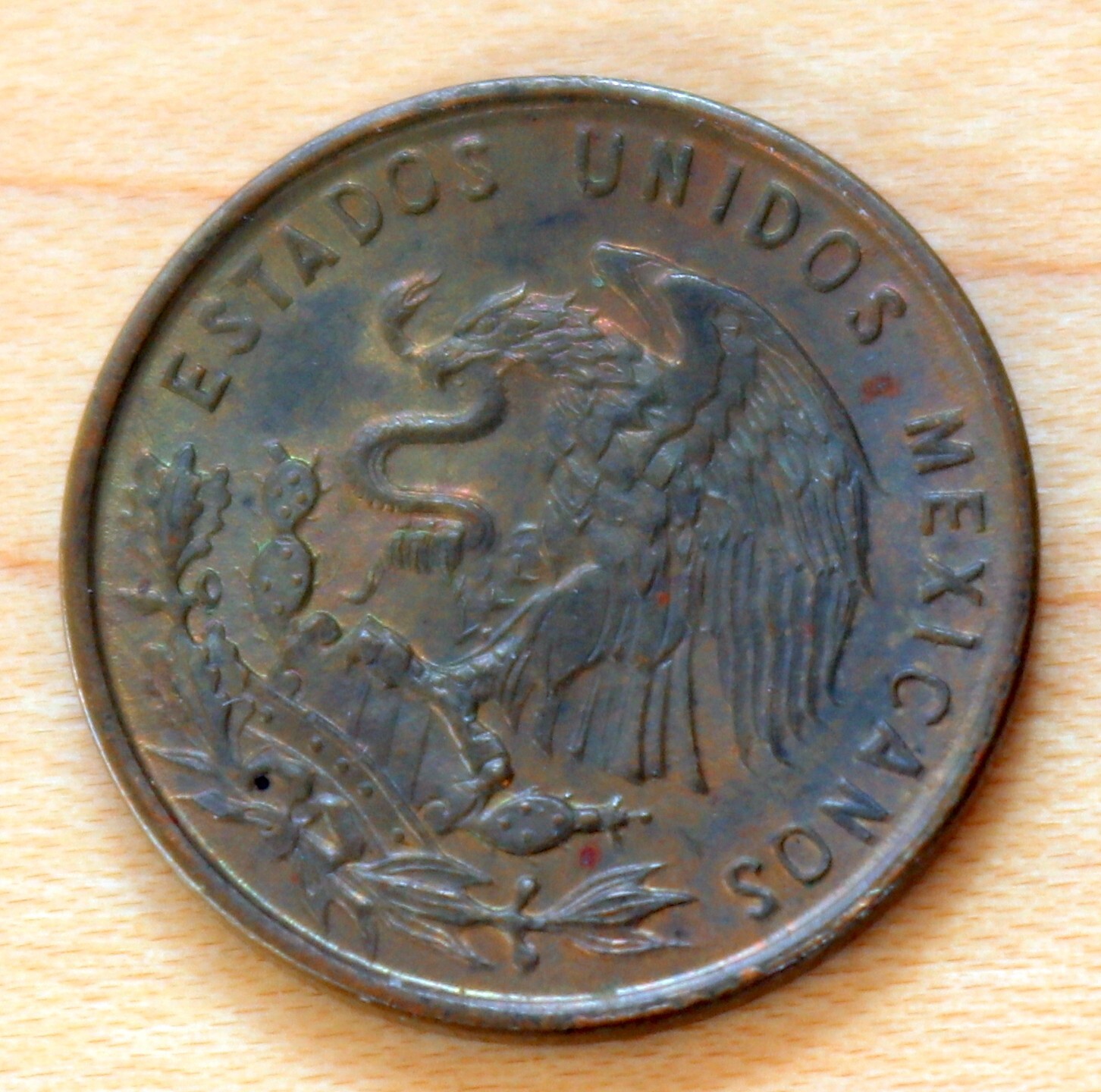1955 Mexico 1 Centavo