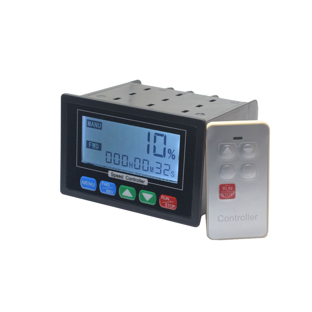 LCD Digital Display PWM DC Motor Speed Controller DC10-55V with Remote Control