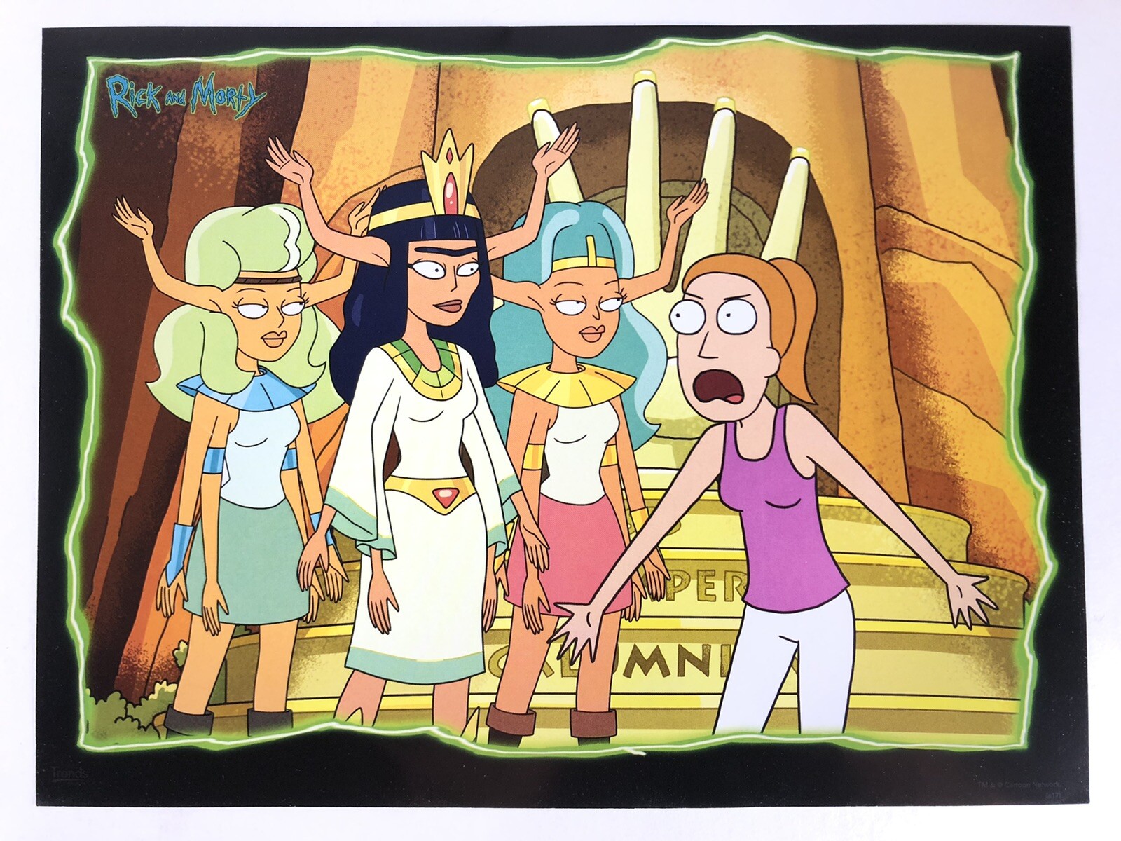 Summer Smith - Raising Gazorpazorp Episode - Rick And Morty Mini Poster 8"X11"